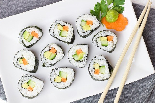 Sushi - przysmak zza morza