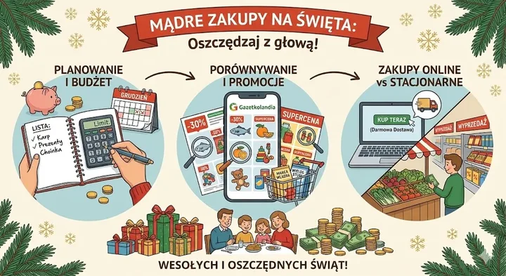 Gdzie tanio zrobić zakupy na święta – sprawdzone sposoby na oszczędności
