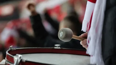 Mistrzowie Polski z Sycewic kibicowali Biało-Czerwonym na PGE Narodowym