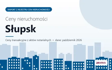 Ceny mieszkań w Słupsku — październik 2026