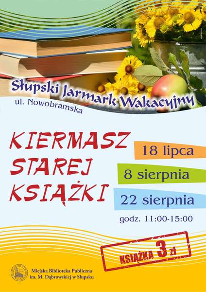 Plakat Kiermasz Książki