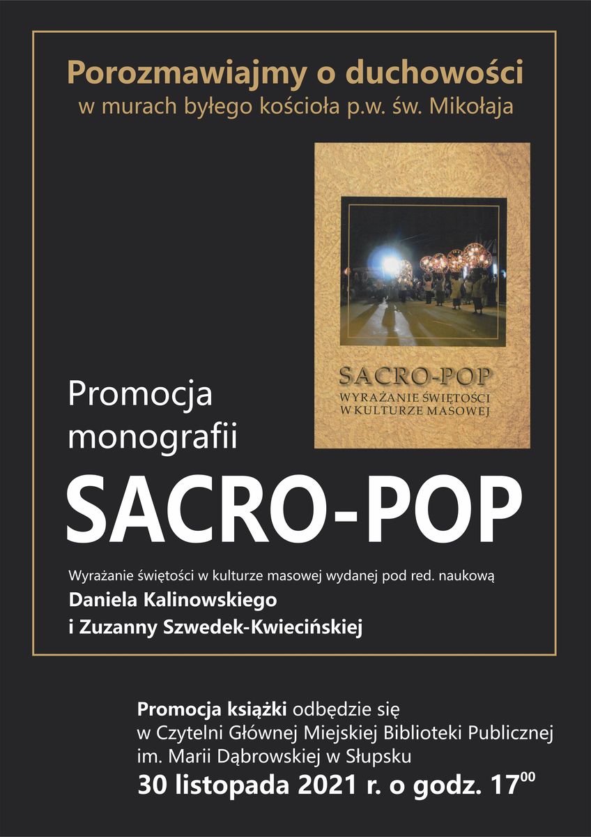 Sacro pop plakat