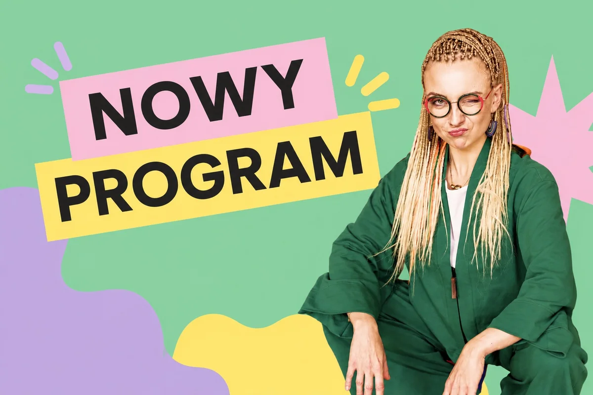 Grafika promocyjna wydarzenia Aleksandra Radomska w Słupsku – nowy stand-up