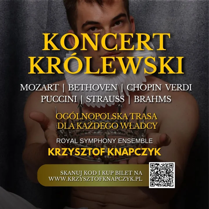 Grafika promocyjna wydarzenia Koncert Królewski — Majestat Klasyki (Słupsk)