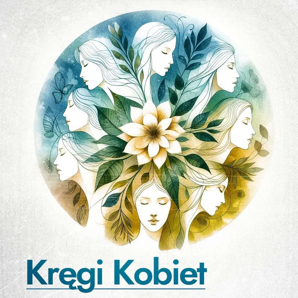 Grafika promocyjna wydarzenia Kręgi Kobiet w Redzikowie