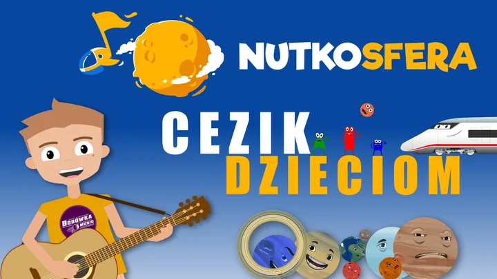 Obrazek przedstawia grafikę promocyjną wydarzenia Koncert familijny NutkoSfera z CeZikiem w Słupsku