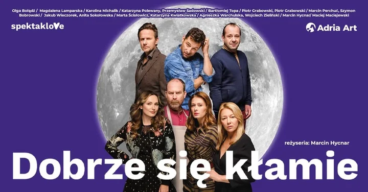 Grafika promocyjna wydarzenia Słupsk: Dobrze się kłamie — kinowy hit na deskach teatru