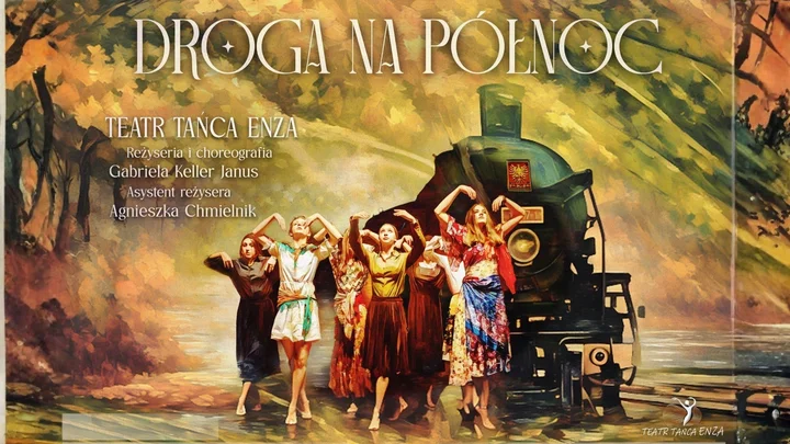 Grafika promocyjna wydarzenia Spektakl „Droga na północ” — Teatr Enza w Słupsku