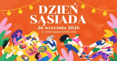 Grafika promocyjna wydarzenia Dzień Sąsiada