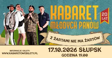 Koncert jubileuszowy Kabaretu Młodych Panów w Słupsku