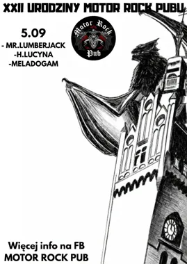 Koncert MR.LUMBERJACK H.LUCYNA MELADOGAM w Słupsku