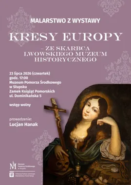 Grafika promocyjna wydarzenia Spotkanie o malarstwie ze lwowskich zbiorów w Słupsku