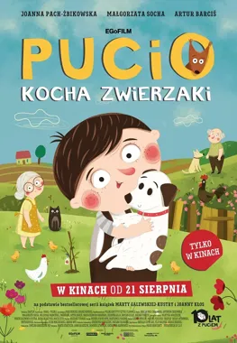 Grafika promocyjna wydarzenia Pucio kocha zwierzaki