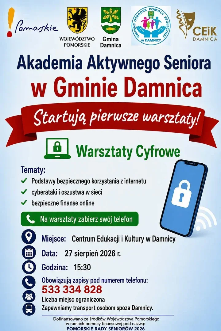 Fałszywy SMS może wiele kosztować. Seniorzy poznają zasady bezpieczeństwa