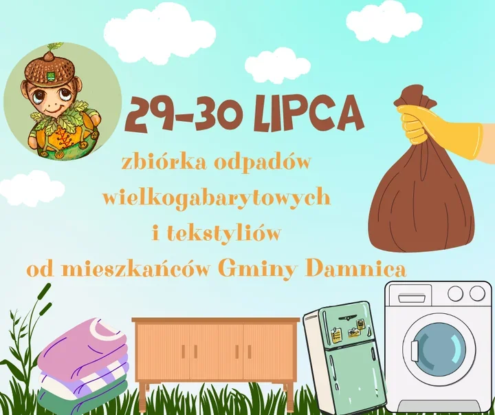 Wielkie porządki w gminie Damnica. Elwoz odbierze gabaryty i tekstylia