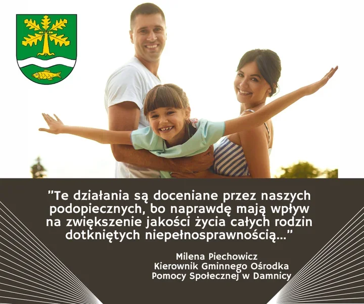 Damnica z kolejną pulą na opiekę wytchnieniową – oddech dla rodzin osób niepełnosprawnych