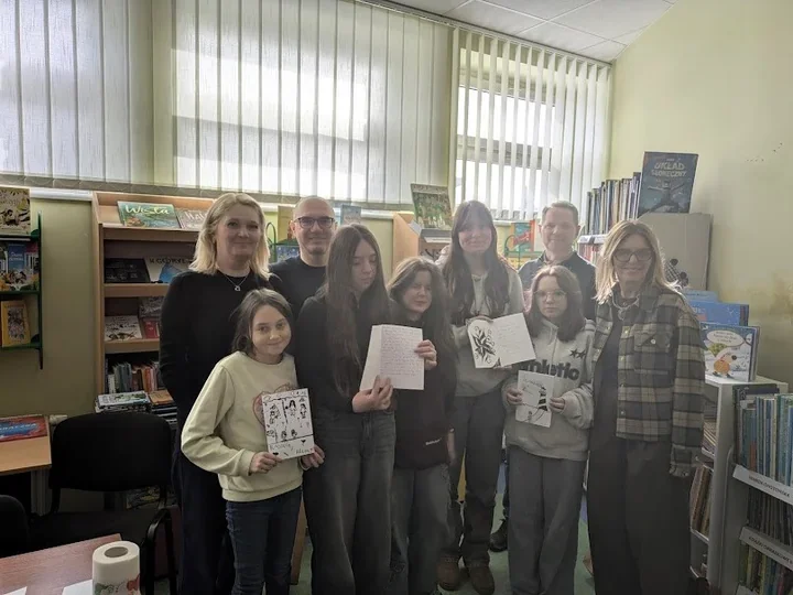 W Damnicy młodzież połączyła literaturę i malarstwo podczas warsztatów