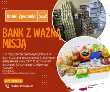 Damnica i Bank Żywności przedłużają pomoc żywnościową – paczki dla 300 rodzin i osób