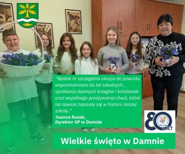Echa szkolnych korytarzy – Damno szykuje obchody 80-lecia Szkoły Podstawowej