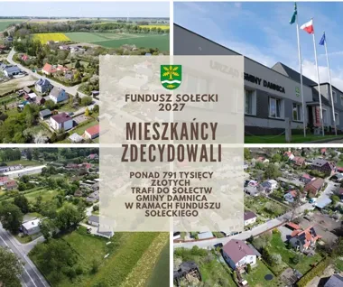 Ponad 791 tys. zł dla sołectw. Mieszkańcy wskazali, na co pójdą pieniądze