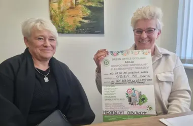 Zużyty sprzęt ma teraz drugie życie, a koło gospodyń z Łebienia zyska wsparcie