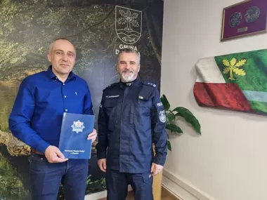 Damnica liczy na mocniejszą współpracę z policją. Nowy komendant już po pierwszej wizycie