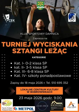 W Bobrownikach ciężka sztanga ma uczyć dyscypliny, nie tylko wyniku