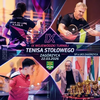 Turniej tenisa stołowego w Zagórzycy – doping, rywalizacja i Puchar Wójta