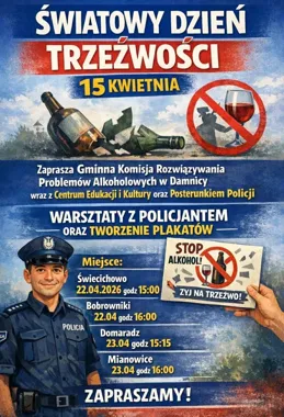 Warsztaty w świetlicach mają przypomnieć, jak alkohol uderza w całe rodziny