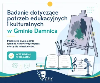 Mieszkańcy gminy Damnica mogą wskazać kierunek zmian w kulturze