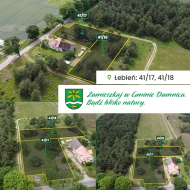 Damnica wystawia działki w Łebieniu z widokiem na kolej i Łupawę