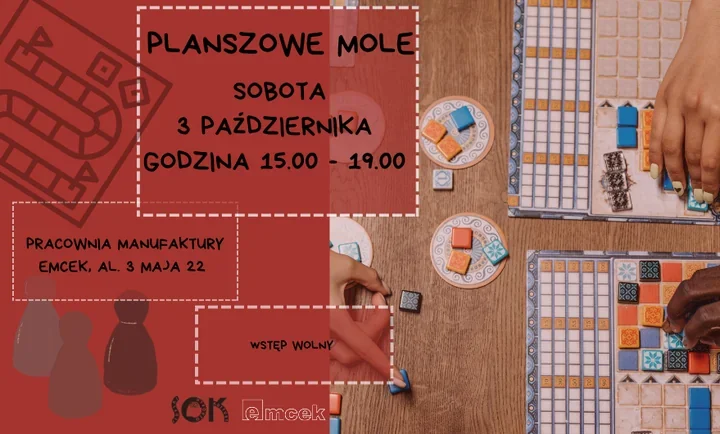 Planszowe Mole wracają do Słupska - sobota pełna gier i nowych znajomości