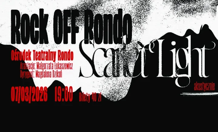 Scarlet Light akustycznie w Rondo - rock przełożony na smyczki, fortepian i głos