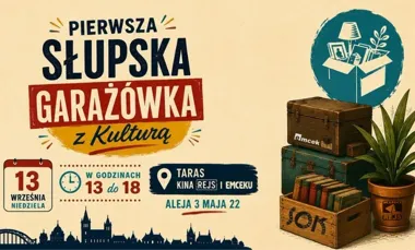 Słupska garażówka otwiera taras kina Rejs na rzeczy z drugiej ręki