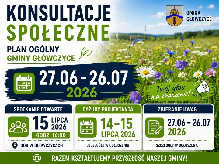 Plan ogólny i inwestycje w Główczycach. Wójt wyjaśnia procedury