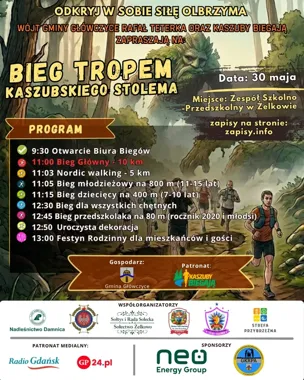 Żelkowo szykuje bieg z legendą. Na mecie będą pierogi i rodzinny festyn