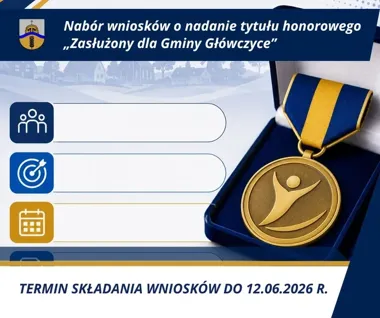 W Główczycach ruszył nabór wniosków o tytuł dla zasłużonych