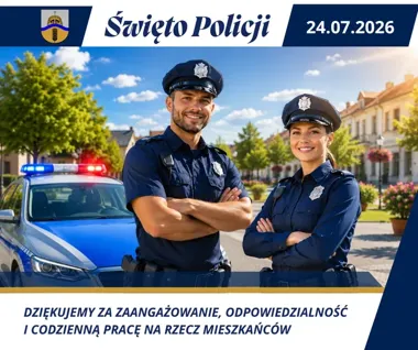 Święto Policji w Główczycach. Podziękowania za codzienną służbę