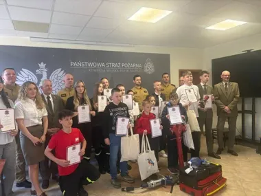 Uczniowie z Kępic stanęli na podium. Wiedza o bezpieczeństwie dała mocny wynik