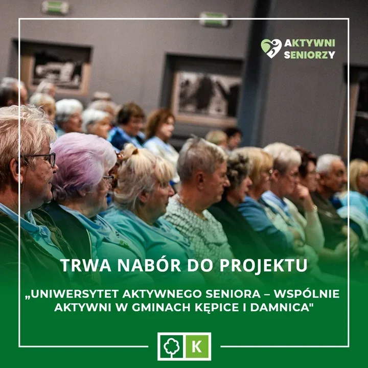Seniorzy z gminy Kępice mogą dołączyć do bezpłatnych zajęć
