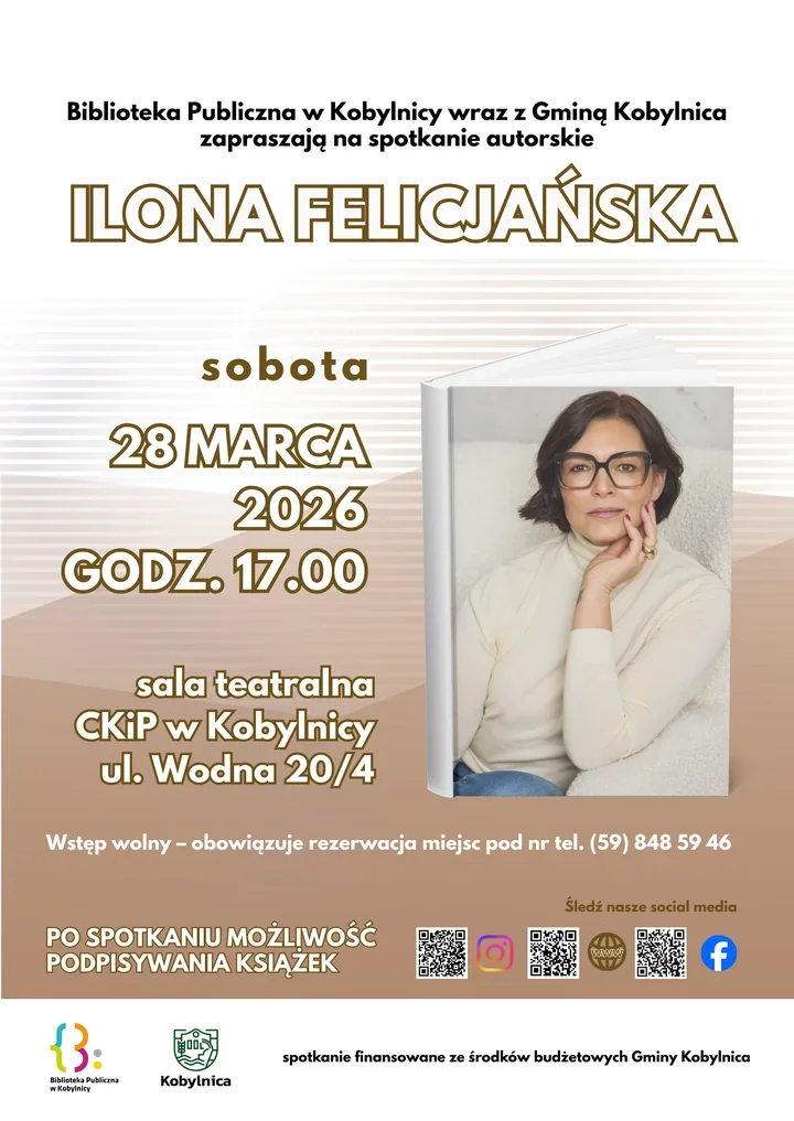 Spotkanie z Iloną Felicjańską – historia pokonywania trudności w sali teatralnej