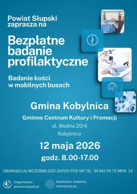 Osteobus przyjedzie do Kobylnicy z bezpłatnymi badaniami kości