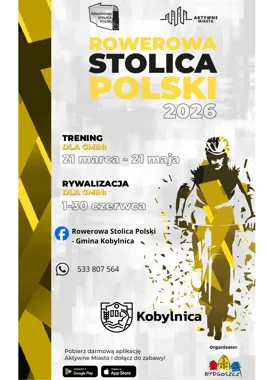 Gmina Kobylnica mobilizuje mieszkańców przed Rowerową Stolicą Polski 2026