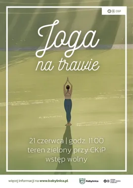 Joga na trawie w Kobylnicy. Bezpłatne zajęcia z okazji Międzynarodowego Dnia Jogi