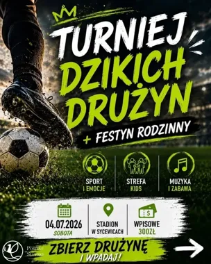 Piłka, grill i dmuchańce w Sycewicach. Stadion szykuje letni tłum