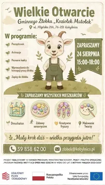 Nowy żłobek w Kobylnicy gotowy na dzieci. Będzie rodzinne otwarcie