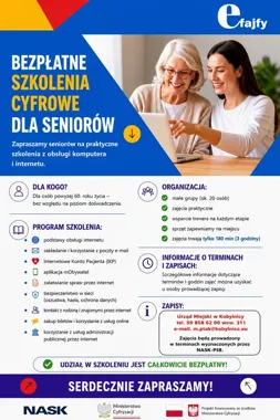Seniorzy z gminy Kobylnica poznają internet bezpieczny i użyteczny
