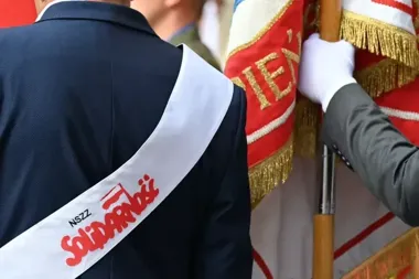 46 lat „Solidarności” w Słupsku. Uroczystości przy tablicy pamiątkowej