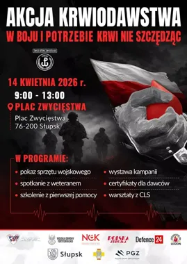 Plac Zwycięstwa zamieni się w punkt krwiodawstwa i wojskowych pokazów