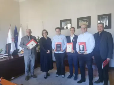 Słupscy licealiści jadą do Gdańska, a w ratuszu padły podziękowania